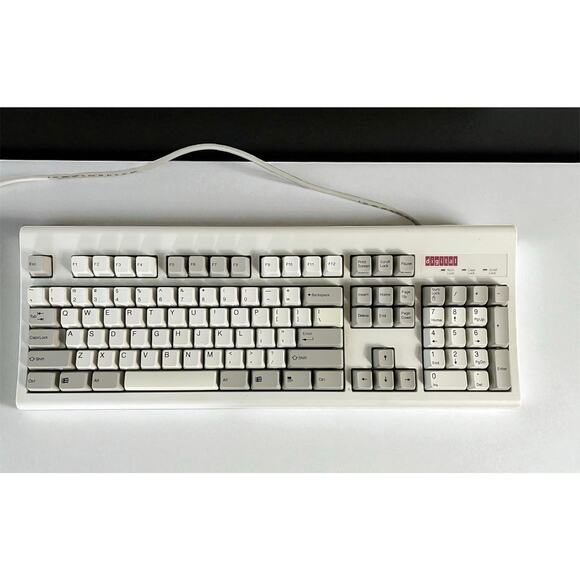 Vintage Digital KB-5923 Mechanical Keyboard‎ PS/2 PCL1A-DA Tested 5V 200mA - Picture 1 of 12